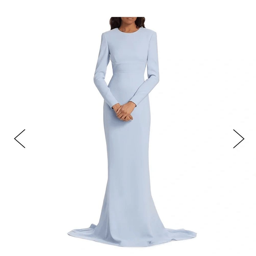 Stella McCartney Silk-Blend Cut-Out Gown Size IT40/US4 $4800 - Picture 3 of 10